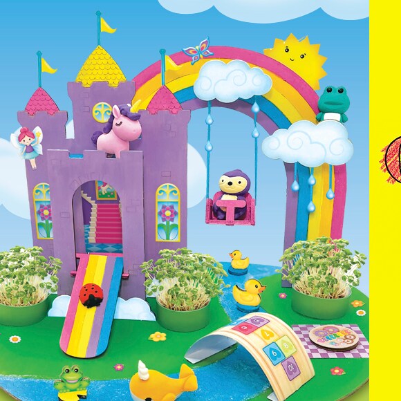 Kids Club Build, Decorate & Grow Your Own Magical Land with Faber-Castell®